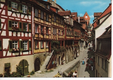 Ansichtskarte Meersburg am Bodensee, Steigstrasse